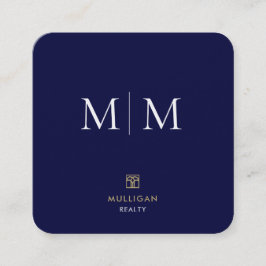 Cartão de visita da Praça do Realtor de Luxo