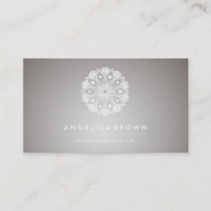 Cartão de visita da saúde & do bem-estar do