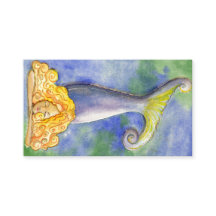 Cartão de visita da sereia