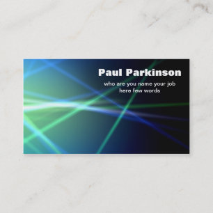 cartão de visita da tecnologia da eletricidade dos