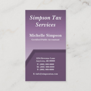 Cartão de visita da tecnologia de Geo, beringela