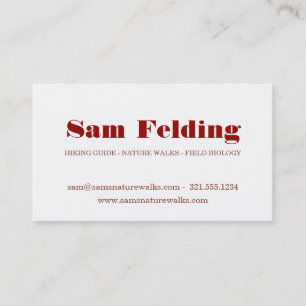 Cartão de visita da traça - para Lepidopterist