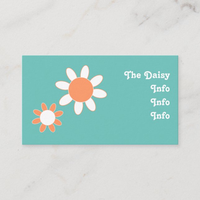 Cartão De Visita Daisy (Frente)