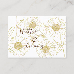 Cartão De Visita Daisy Sun da Fazenda Personalizada