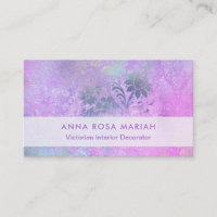 Damasco cor-de-rosa azul envelhecido antiguidade