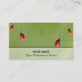 Cartão De Visita Damascos sortudos positivos para bem estar saudáve