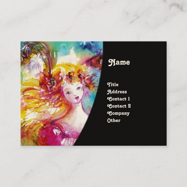 CARTÃO DE VISITA DANÇA CARNIVAL 2 (Frente)