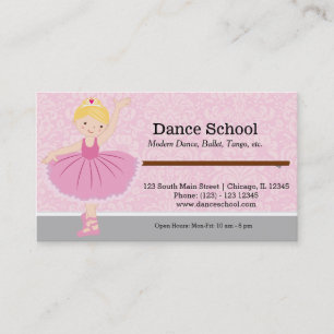 Cartão De Visita Dance School