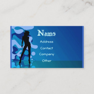 Cartão de visita Dancer - Personalizável