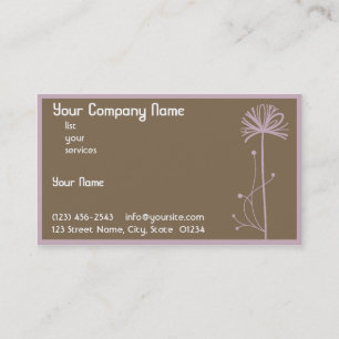 Cartão De Visita Dandylion