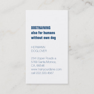 Cartão De Visita Daneses Clássicos 