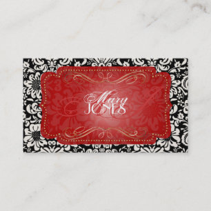 Cartão De Visita Dano de Vintage do PixDezines