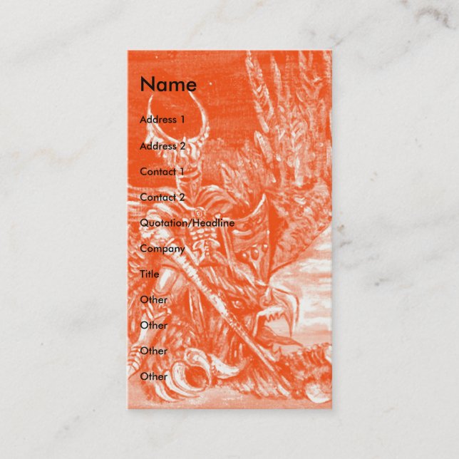 CARTÃO DE VISITA DARK KNIGHT (Frente)