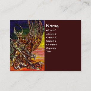 Cartão De Visita DARK KNIGHT Brown