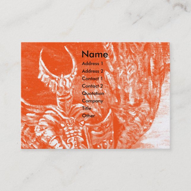 Cartão De Visita DARK KNIGHT Silver Platinum Metálico (Frente)