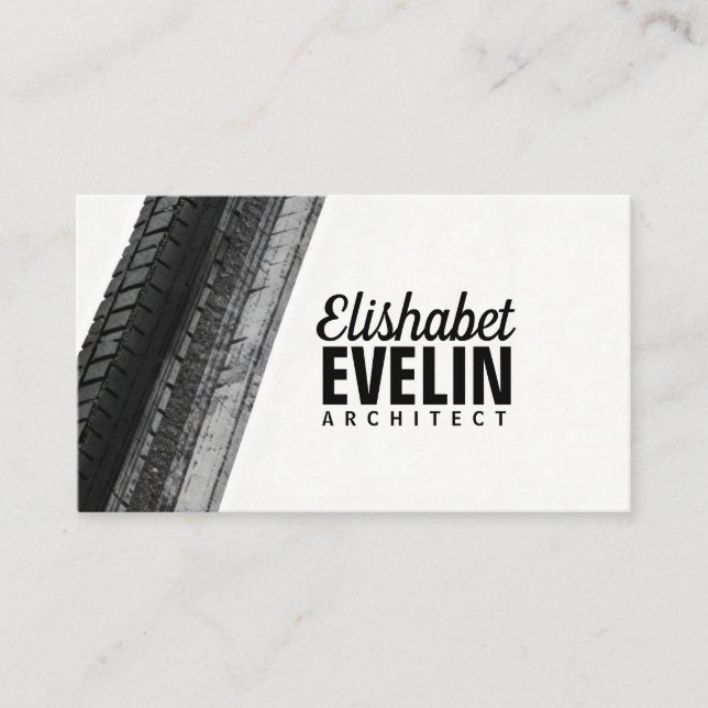 Cartão De Visita Dark Trails Against Light (Frente)