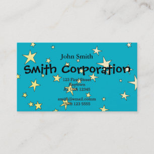 Cartão de visita das estrelas