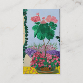 CARTÃO DE VISITA DAS FLORES DE BERLIM DA ILHA DE