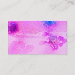 cartão de visita de abstrato, roxo e azul