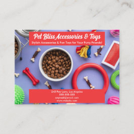 Cartão de visita de Acessórios e Suprimentos de Pe