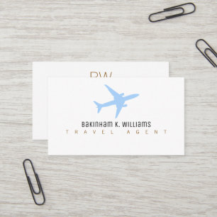 Cartão de Visita de Agência de Viagens Design Im