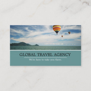 Cartão de Visita de Agente de Agência de Viagens G