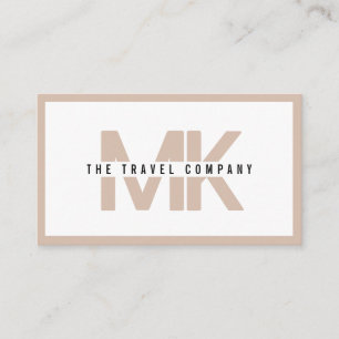 Cartão de visita de Agente de Agência viagem