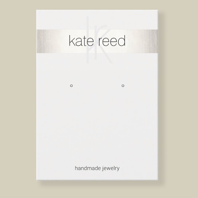 Cartão de visita de Apresentação do Monograma de P (Criador carregado)