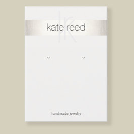 Cartão de visita de Apresentação do Monograma de P