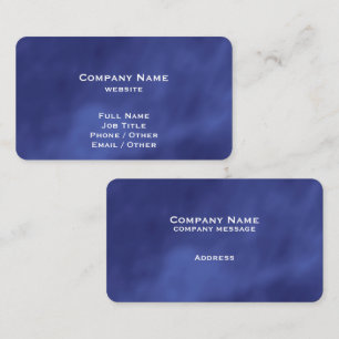 Cartão de visita de Aquarela Violeta Roxa