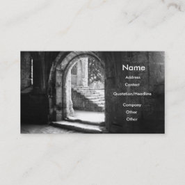 Cartão de visita de arquiteto