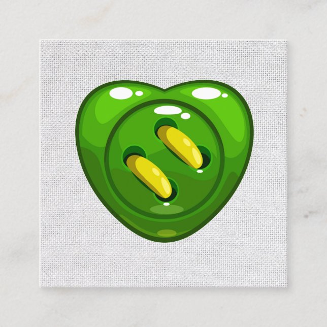 Cartão de visita de Artesanato do Comprar de Seams (Frente)