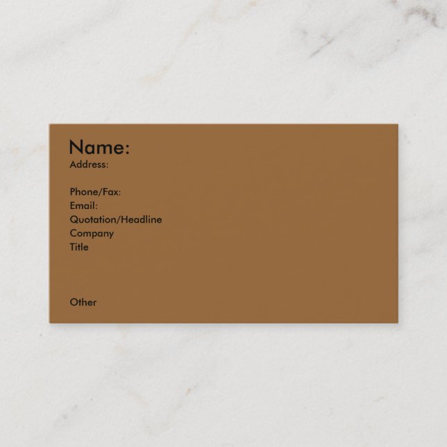 Cartão de visita de artigos desportivos (Archery n (Frente)