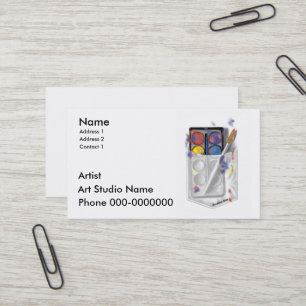 Cartão de Visita de Artista