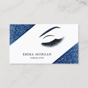 Cartão de visita de artista de ativação com efeito