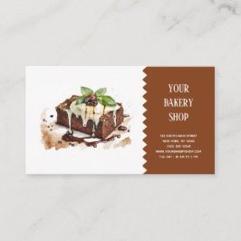 Cartão de visita de Assar de panificação