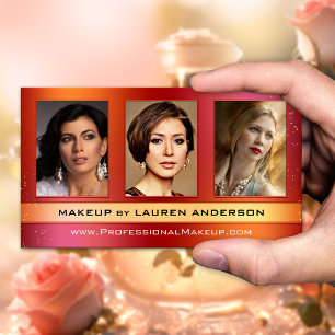 Cartão de visita de ativação do portfólio de fotos