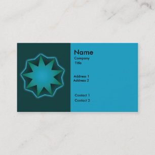 Cartão de visita de Baha'i