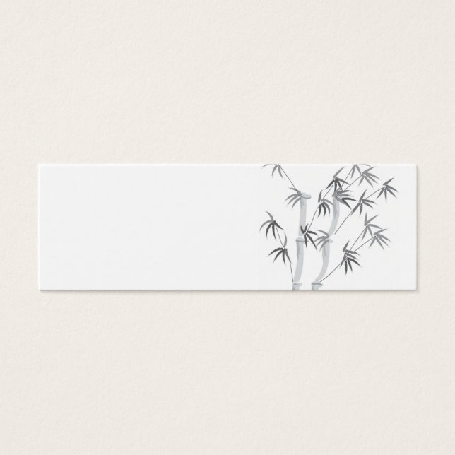 Cartão de visita de bambu (Frente)