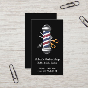 Cartão de Visita de Barbearia
