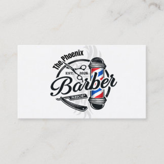 Cartão de Visita de Barbearia