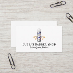 Cartão de Visita de Barbearia