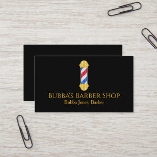 Cartão de Visita de Barbearia