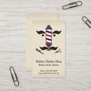 Cartão de Visita de Barbearia