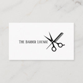 Cartão de Visita de Barbearia