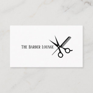 Cartão de Visita de Barbearia