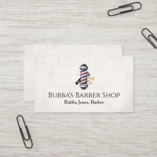 Cartão de Visita de Barbearia