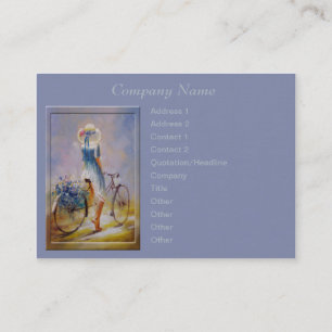 Cartão de visita de Bicicleta de Vintage