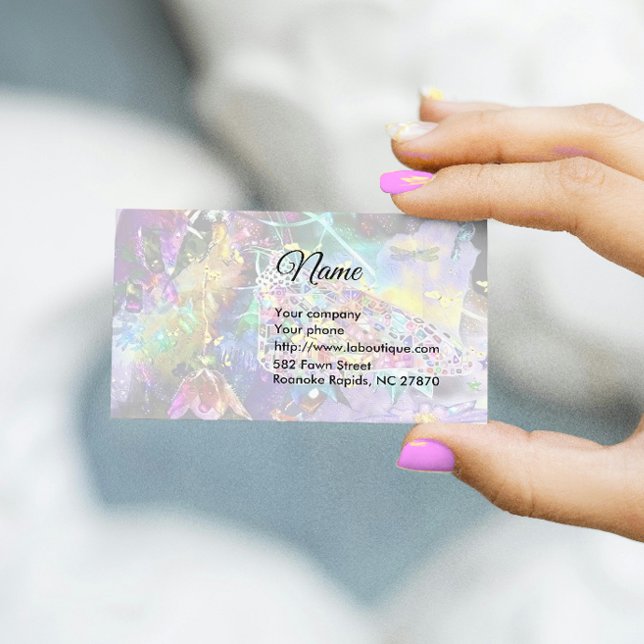 Cartão de visita de Borboleta de Papel Mundial (Criador carregado)