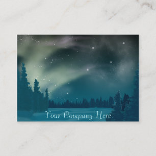 Cartão de visita de Borealis da Aurora